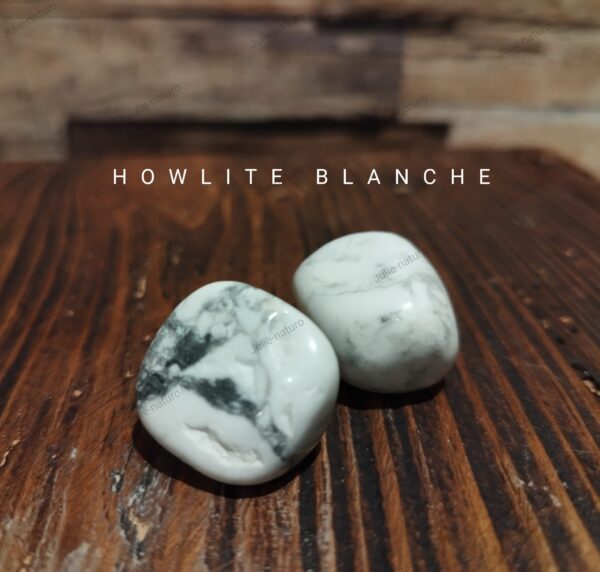 Howlite blanche