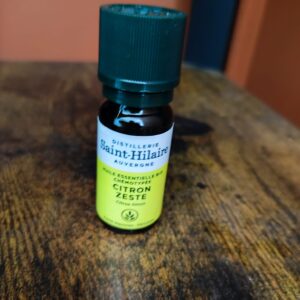 Huile essentielle de Citron bio – 10 ml – Distillerie Saint Hilaire