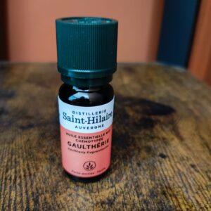 Huile essentielle de Gaulthérie bio – 10 ml – Distillerie Saint Hilaire
