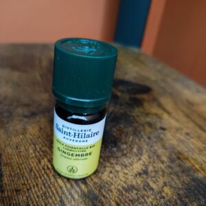 Huile essentielle de Gingembre bio – 5 ml – Distillerie Saint Hilaire